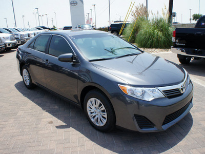 toyota camry 2012 gray sedan l gasoline 4 cylinders front wheel drive 6 speed automatic 76087