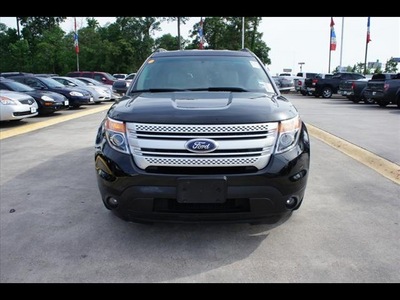 ford explorer 2011 black suv xlt gasoline 6 cylinders 2 wheel drive 6 speed automatic 77338