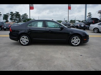 ford fusion 2010 black sedan se gasoline 4 cylinders front wheel drive not specified 77338