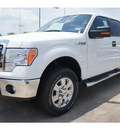 ford f 150 2012 white xlt 4wd flex fuel 8 cylinders 4 wheel drive automatic 77505