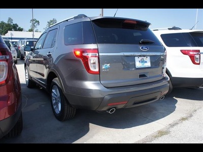 ford explorer 2013 gray suv xlt flex fuel 6 cylinders 2 wheel drive shiftable automatic 77338