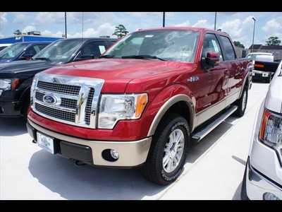 ford f 150 2012 red flex fuel 8 cylinders 4 wheel drive automatic 77338