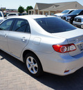 toyota corolla 2012 silver sedan le gasoline 4 cylinders front wheel drive automatic 76087