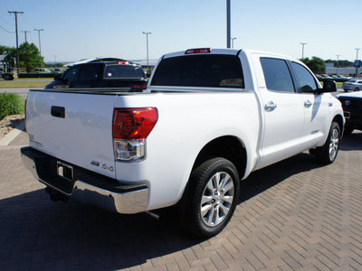 toyota tundra 2012 white limited flex fuel 8 cylinders 4 wheel drive 6 speed automatic 76087