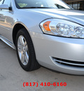 chevrolet impala 2012 silver sedan lt flex fuel 6 cylinders front wheel drive automatic 76051
