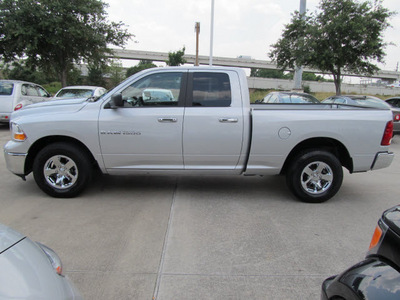 ram ram pickup 1500 2012 silver pickup truck slt flex fuel 8 cylinders 2 wheel drive automatic with overdrive 77099