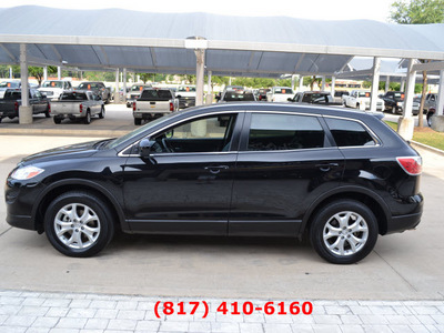 mazda cx 9 2011 black touring gasoline 6 cylinders all whee drive automatic 76051