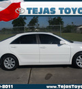 toyota camry 2009 white sedan xle gasoline 4 cylinders front wheel drive automatic 77338