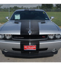 dodge challenger 2010 silver coupe r t gasoline 8 cylinders rear wheel drive 6 speed manual 77338
