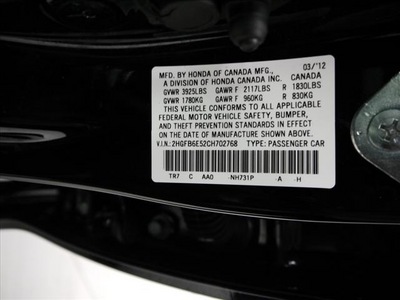 honda civic 2012 black sedan si gasoline 4 cylinders front wheel drive manual 77090