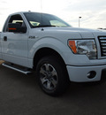 ford f 150 2012 white 2wd flex fuel 6 cylinders 2 wheel drive 6 speed automatic 77505