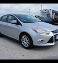 ford focus 2012 silver sedan se flex fuel 4 cylinders front wheel drive not specified 77338