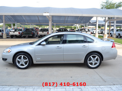 chevrolet impala 2008 silver sedan ss gasoline 8 cylinders front wheel drive automatic 76051