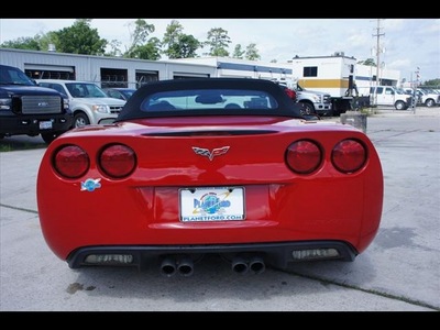 chevrolet corvette 2006 red gasoline 8 cylinders rear wheel drive not specified 77338