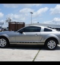 ford mustang 2009 silver coupe gasoline 6 cylinders rear wheel drive not specified 77338