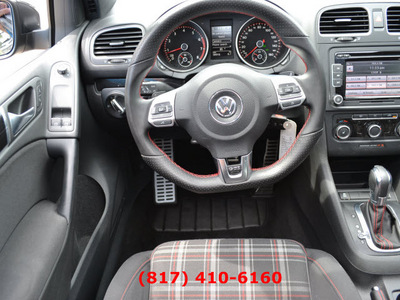 volkswagen gti 2011 gray hatchback gasoline 4 cylinders front wheel drive automatic 76051