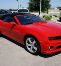 chevrolet camaro 2011 red ss gasoline 8 cylinders rear wheel drive automatic 76087