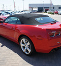 chevrolet camaro 2011 red ss gasoline 8 cylinders rear wheel drive automatic 76087