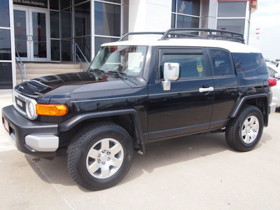 toyota fj cruiser 2008 black suv gasoline 6 cylinders 4 wheel drive automatic with overdrive 77802