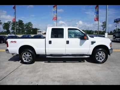 ford f 250 super duty 2009 white gasoline 10 cylinders 4 wheel drive automatic 77338