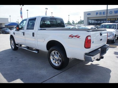 ford f 250 super duty 2009 white gasoline 10 cylinders 4 wheel drive automatic 77338