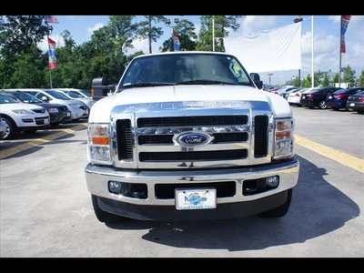 ford f 250 super duty 2009 white gasoline 10 cylinders 4 wheel drive automatic 77338