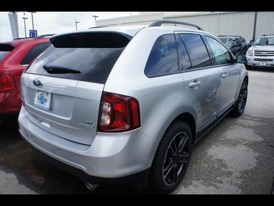 ford edge 2013 silver suv sel gasoline 4 cylinders front wheel drive 6 speed automatic 77338