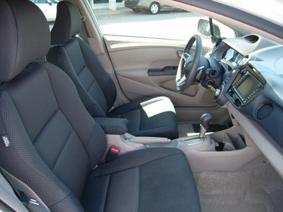 honda insight 2010 white hatchback ex nav hybrid 4 cylinders front wheel drive automatic 46219
