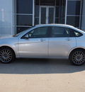 ford focus 2010 silver sedan ses gasoline 4 cylinders front wheel drive automatic with overdrive 77802