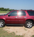 chevrolet tahoe 2008 dk  red suv ltz flex fuel 8 cylinders 2 wheel drive automatic with overdrive 77802