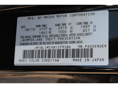 mazda mazda3 2011 black hatchback s grand touring gasoline 4 cylinders front wheel drive automatic 77598