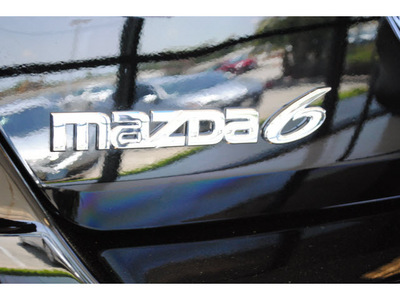 mazda mazda6 2011 black sedan i touring gasoline 4 cylinders front wheel drive automatic 77598