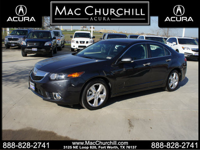 acura tsx 2012 graphite luster met sedan w tech pckg gasoline 4 cylinders front wheel drive automatic 76137