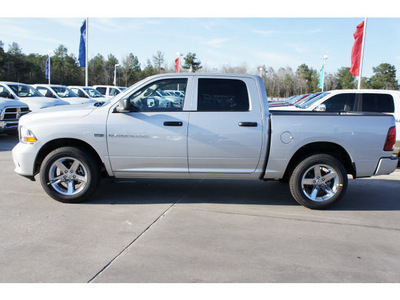 ram ram pickup 1500 2012 bright silv met st gasoline 8 cylinders 2 wheel drive automatic 77388