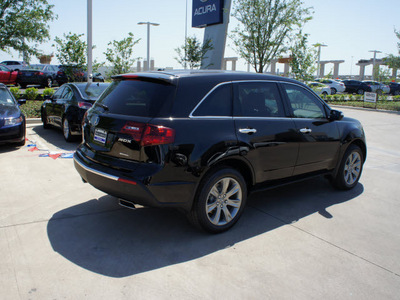 acura mdx 2012 black suv w tech pckg gasoline 6 cylinders all whee drive automatic 76137