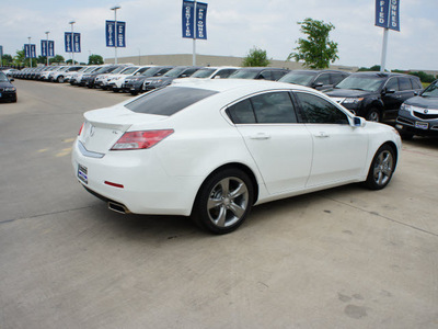 acura tl 2012 white sedan w tech pckg gasoline 6 cylinders front wheel drive automatic 76137