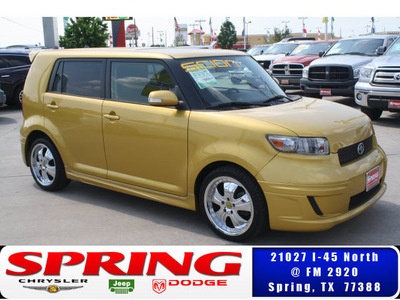 scion xb 2008 gold wagon gasoline 4 cylinders front wheel drive automatic 77388