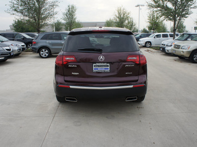 acura mdx 2010 dk  red suv mdx gasoline 6 cylinders all whee drive automatic 76137