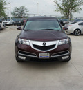 acura mdx 2010 dk  red suv mdx gasoline 6 cylinders all whee drive automatic 76137