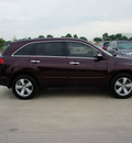 acura mdx 2010 dk  red suv mdx gasoline 6 cylinders all whee drive automatic 76137