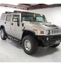 hummer h2 2004 silver suv lux series gasoline 8 cylinders 4 wheel drive automatic with overdrive 77630