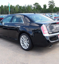 chrysler 300 2012 black sedan c luxury series gasoline 8 cylinders rear wheel drive automatic 77388