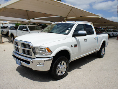 ram ram pickup 2500 2012 bright white laramie diesel 6 cylinders 4 wheel drive automatic 76087