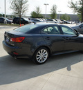 lexus is 250 2009 dk  gray sedan is 250 gasoline 6 cylinders rear wheel drive automatic 76137