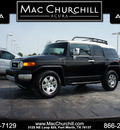 toyota fj cruiser 2007 black suv fj cruiser gasoline 6 cylinders rear wheel drive automatic 76137