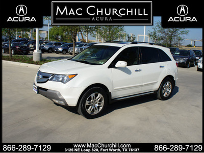 acura mdx 2008 white suv mdx gasoline 6 cylinders all whee drive automatic 76137