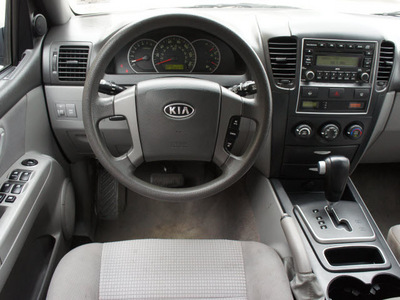 kia sorento 2009 gray suv lx gasoline 6 cylinders 2 wheel drive shiftable automatic 75080