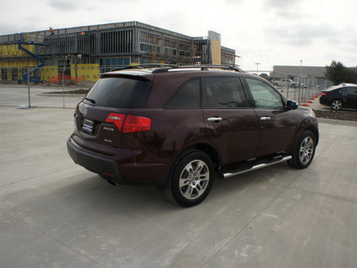 acura mdx 2007 dk  red suv w tech pckg gasoline 6 cylinders all whee drive automatic 76137