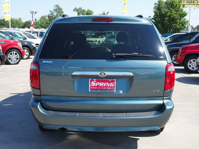 chrysler town and country 2007 blue lx gasoline 6 cylinders front wheel drive 4 speed automatic 77388