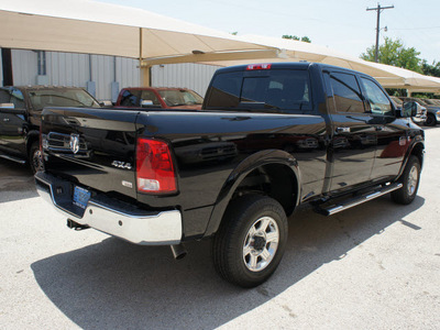 ram ram pickup 3500 2012 black laramie longhorn diesel 6 cylinders 4 wheel drive 6 speed automatic 76087